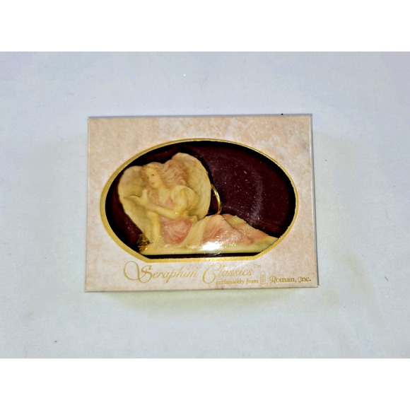 Seraphim Classics Angel Figurine Ornament – Angel with Dove – Roman Inc - Picture 1 of 4